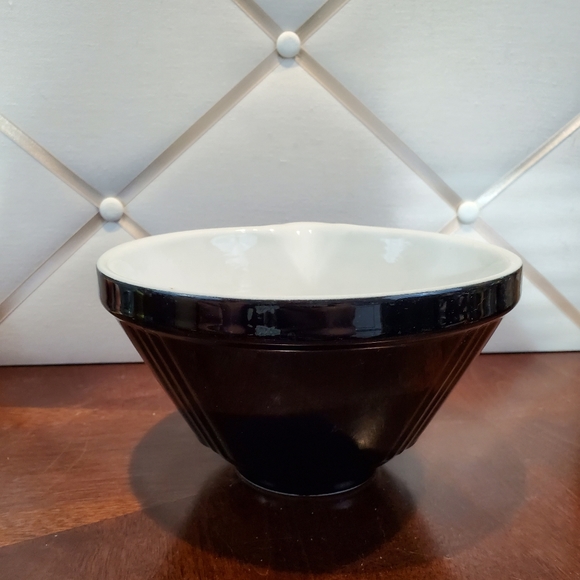 Kitchen Vintage Ceramic Mixing Bowl With Pour Spout Poshmark